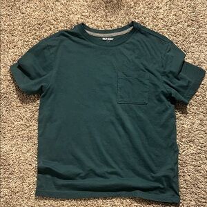 Old Navy Dark Green Tee with Pocket
